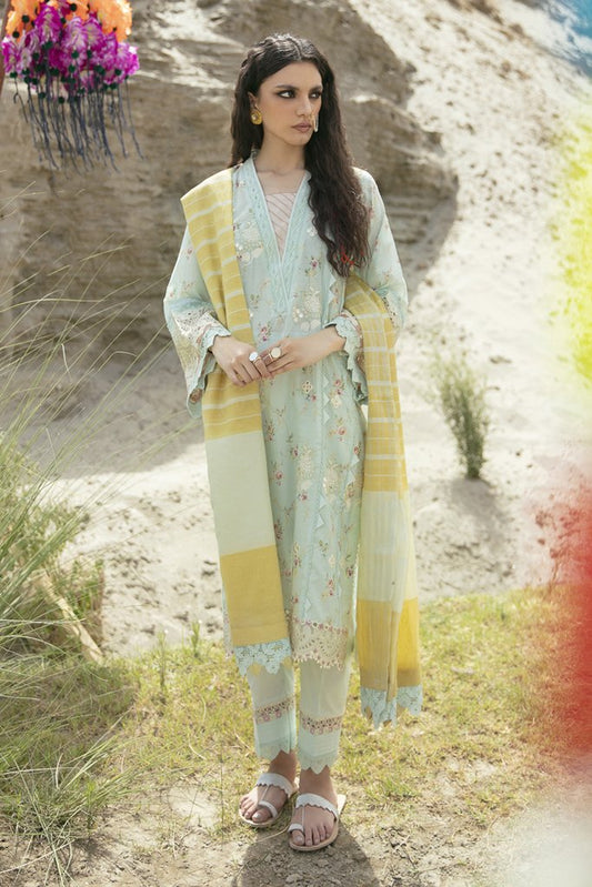 EE 09 | Qalamkar | Q line Lawn Collection'21