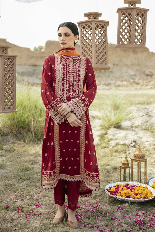 EE 07 | Qalamkar | Q line Lawn Collection'21
