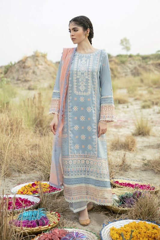 EE 03 | Qalamkar | Q line Lawn Collection'21