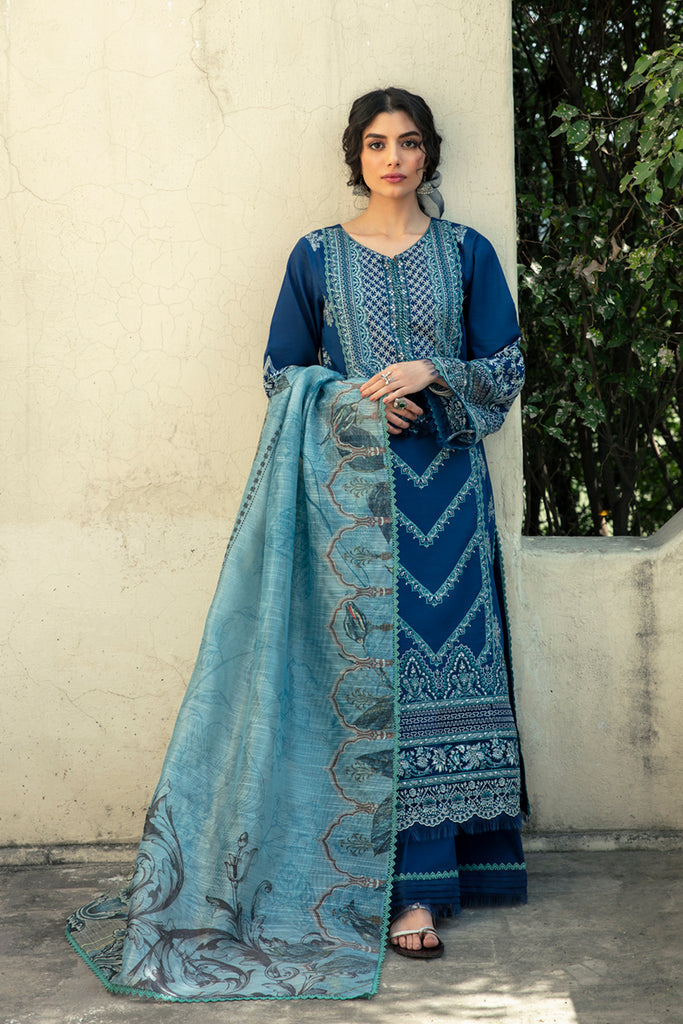 QB - 03 Adda | Qalamkar | Qline Summer Lawn 2022
