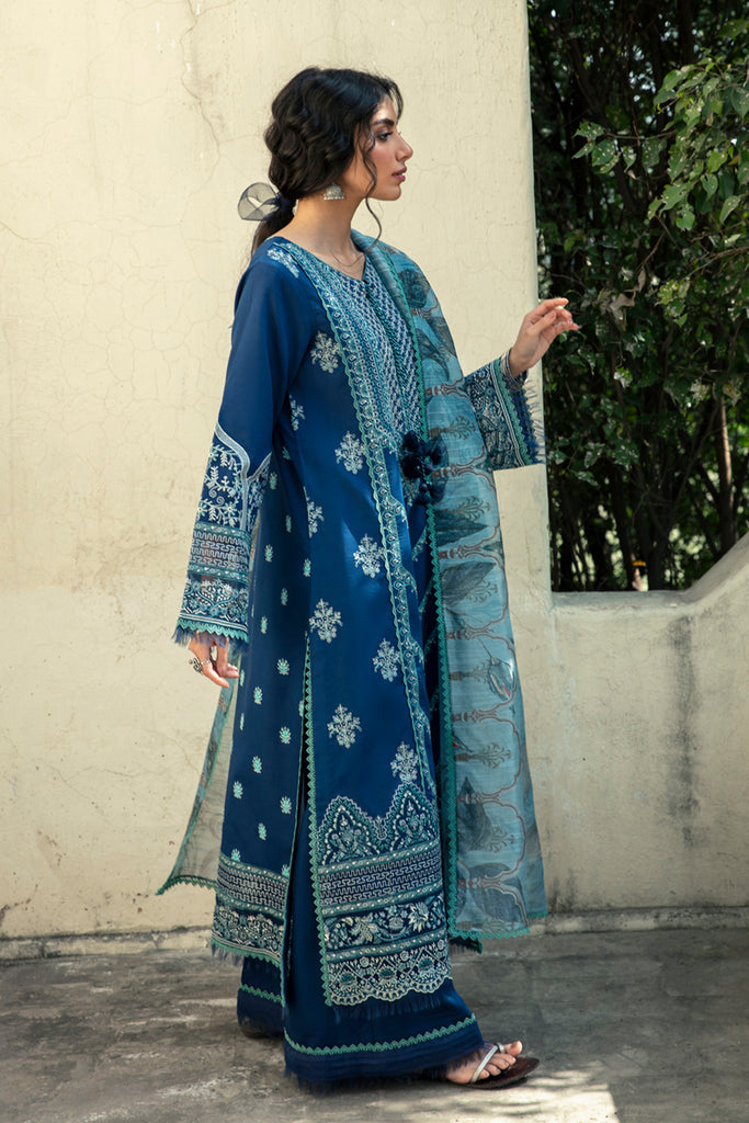 QB - 03 Adda | Qalamkar | Qline Summer Lawn 2022