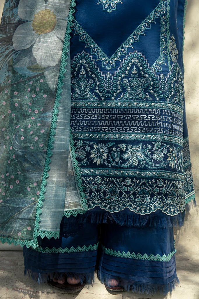 QB - 03 Adda | Qalamkar | Qline Summer Lawn 2022