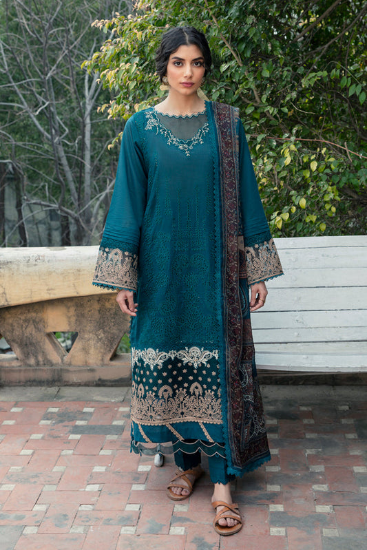 QB - 08 Ember | Qalamkar | Qline Summer Lawn 2022