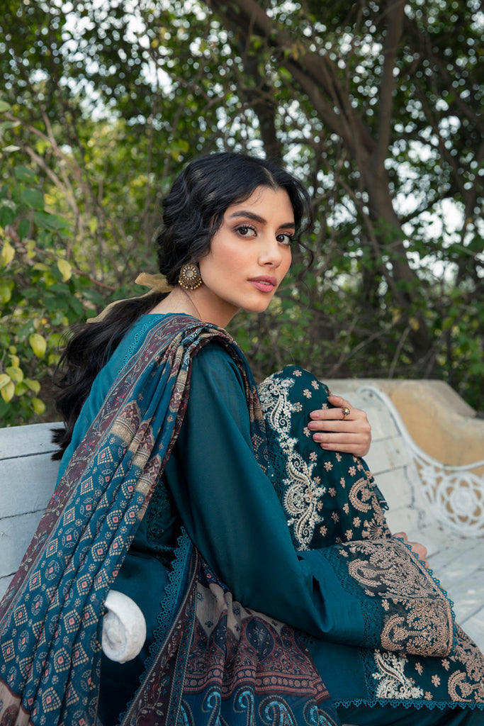 QB - 08 Ember | Qalamkar | Qline Summer Lawn 2022