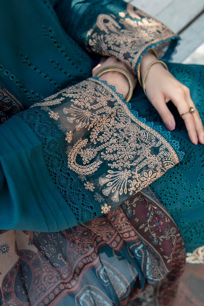 QB - 08 Ember | Qalamkar | Qline Summer Lawn 2022