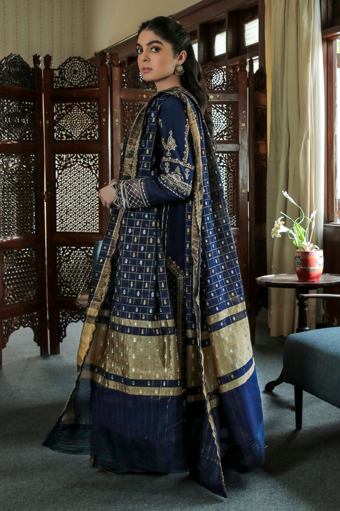 AQ-10 ESHAAL | Qalamkar | Qline Dastak Lawn Collection 2022