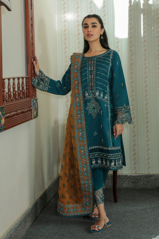 AQ-12 AMAL | Qalamkar | Qline Dastak Lawn Collection 2022