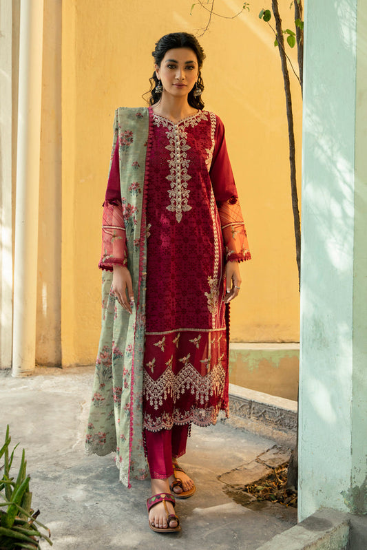 QB - 05 Anna  | Qalamkar | Qline Summer Lawn 2022