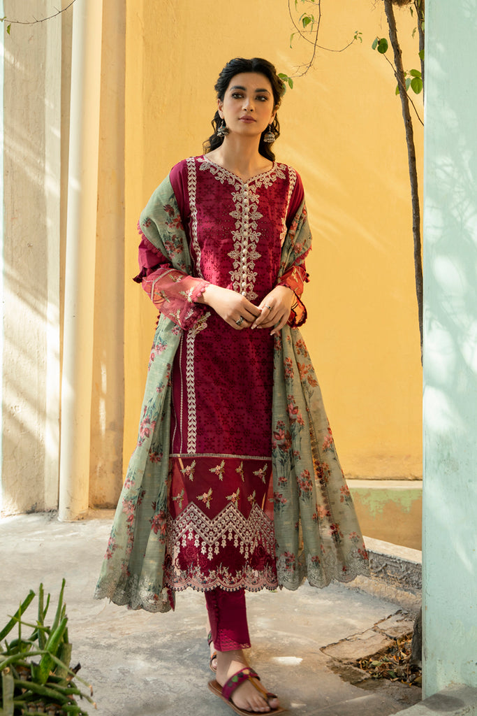 QB - 05 Anna  | Qalamkar | Qline Summer Lawn 2022