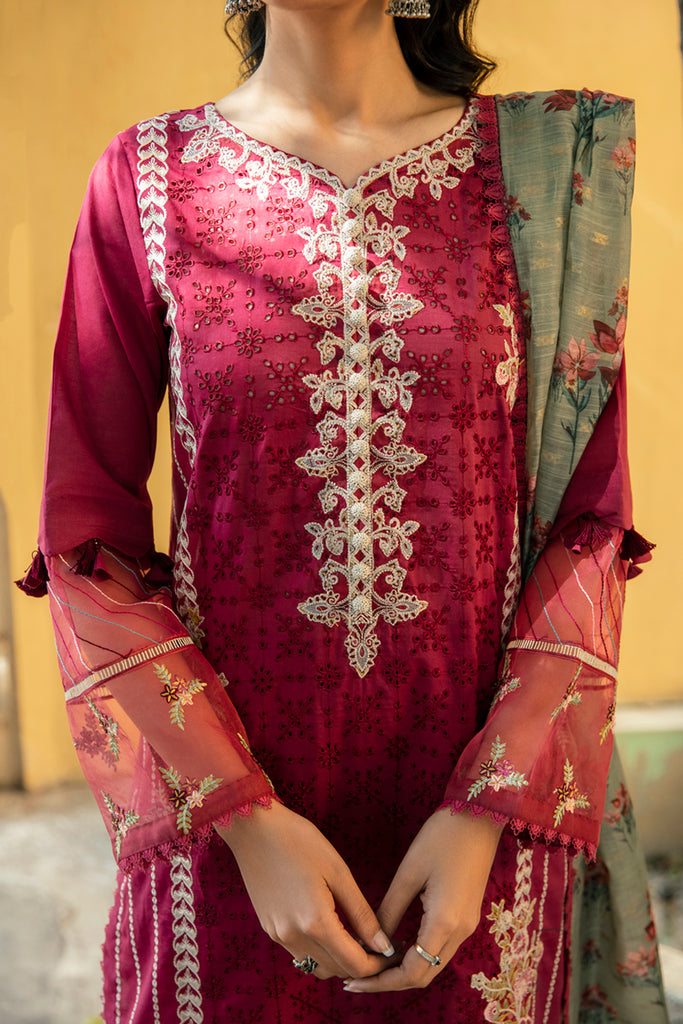 QB - 05 Anna  | Qalamkar | Qline Summer Lawn 2022