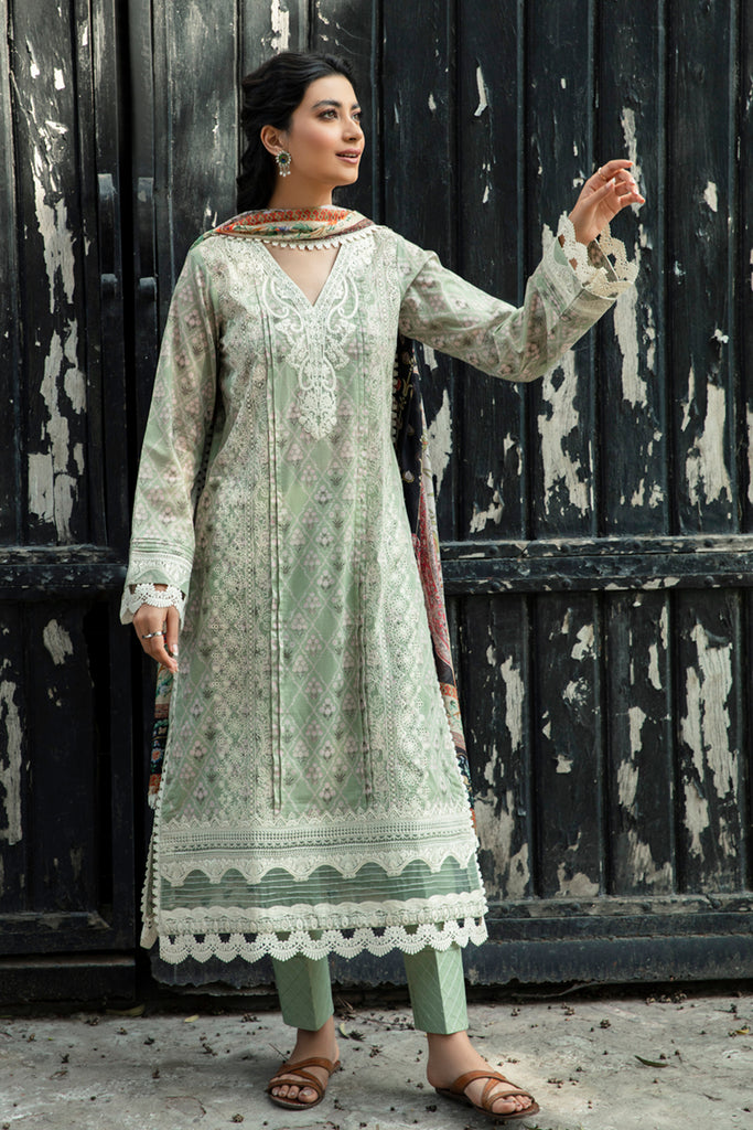 QB - 15 Defne | Qalamkar | Qline Summer Lawn 2022