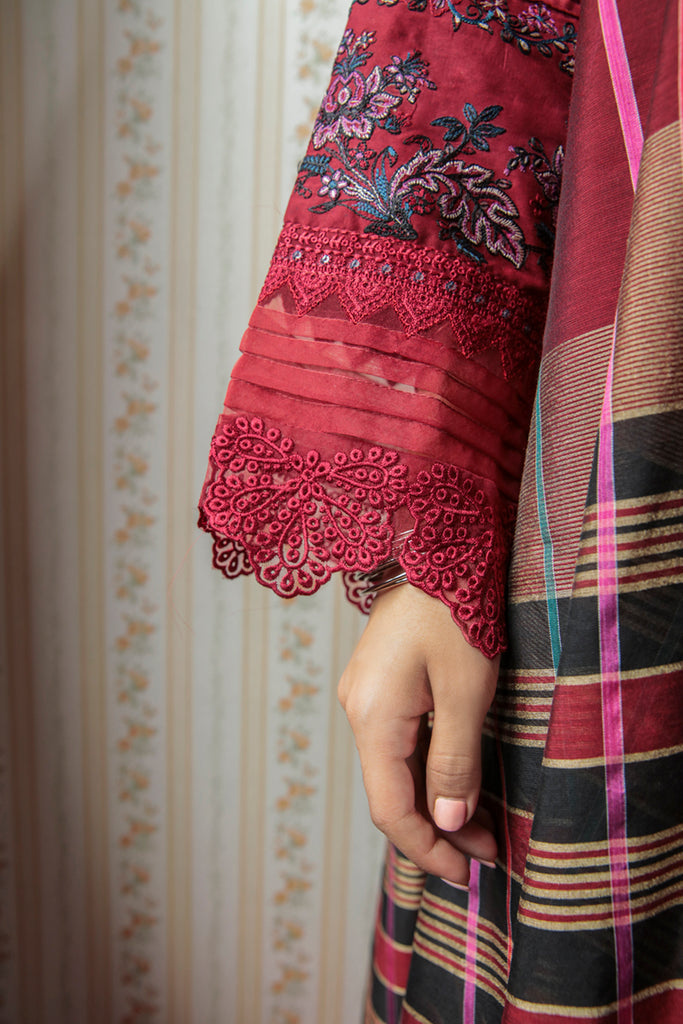 AQ-07 MAYA | Qalamkar | Qline Dastak Lawn Collection 2022