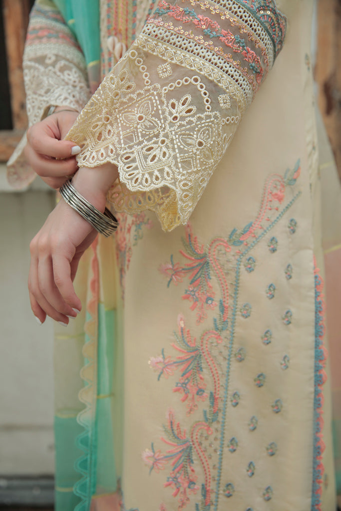 AQ-02 ASFA | Qalamkar | Qline Dastak Lawn Collection 2022