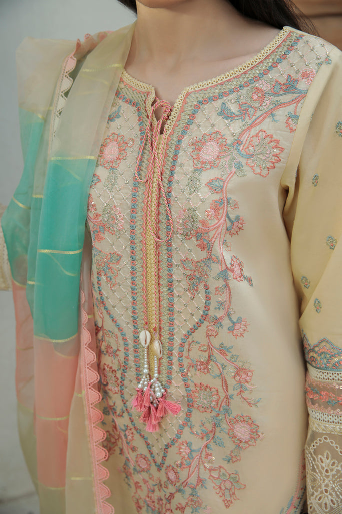 AQ-02 ASFA | Qalamkar | Qline Dastak Lawn Collection 2022
