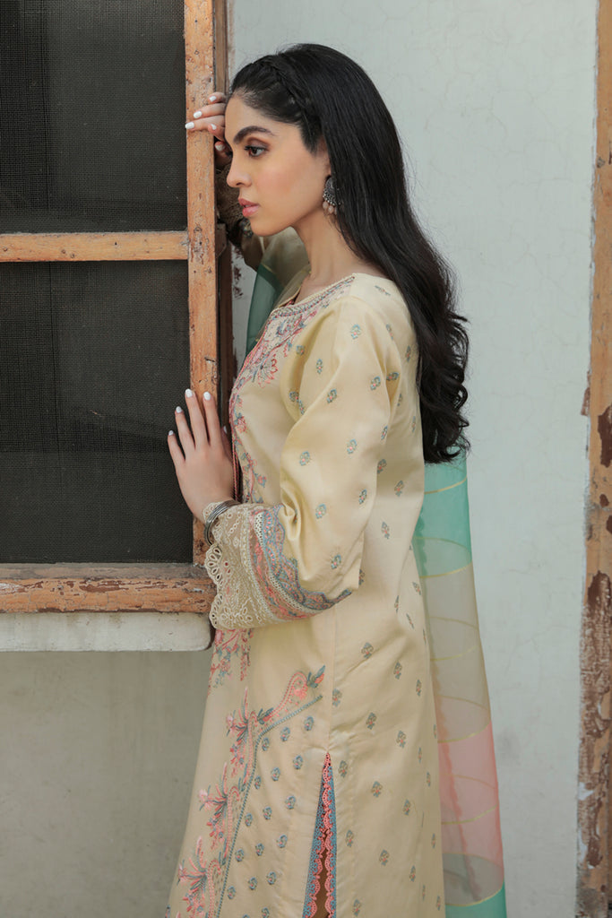 AQ-02 ASFA | Qalamkar | Qline Dastak Lawn Collection 2022