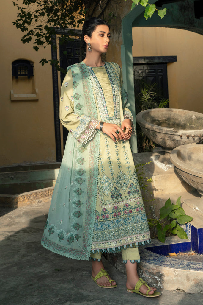 QB - 04 Zoe   | Qalamkar | Qline Summer Lawn 2022