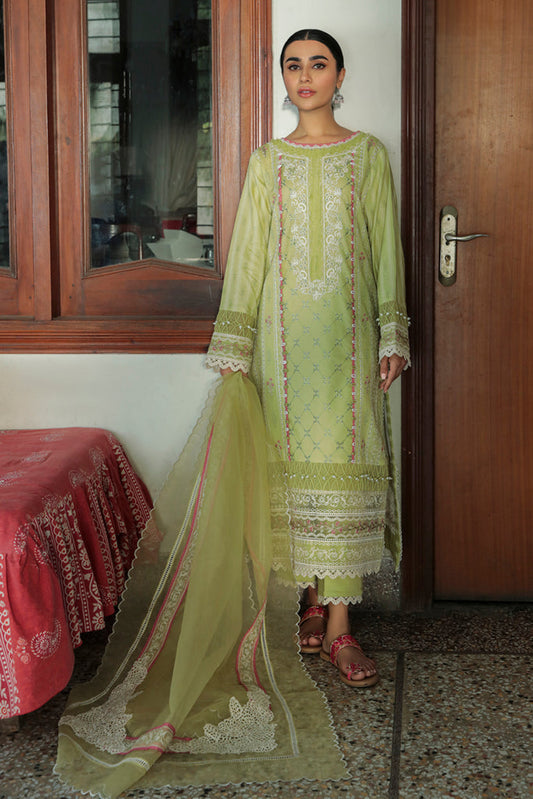 AQ-06 ZARA | Qalamkar | Qline Dastak Lawn Collection 2022