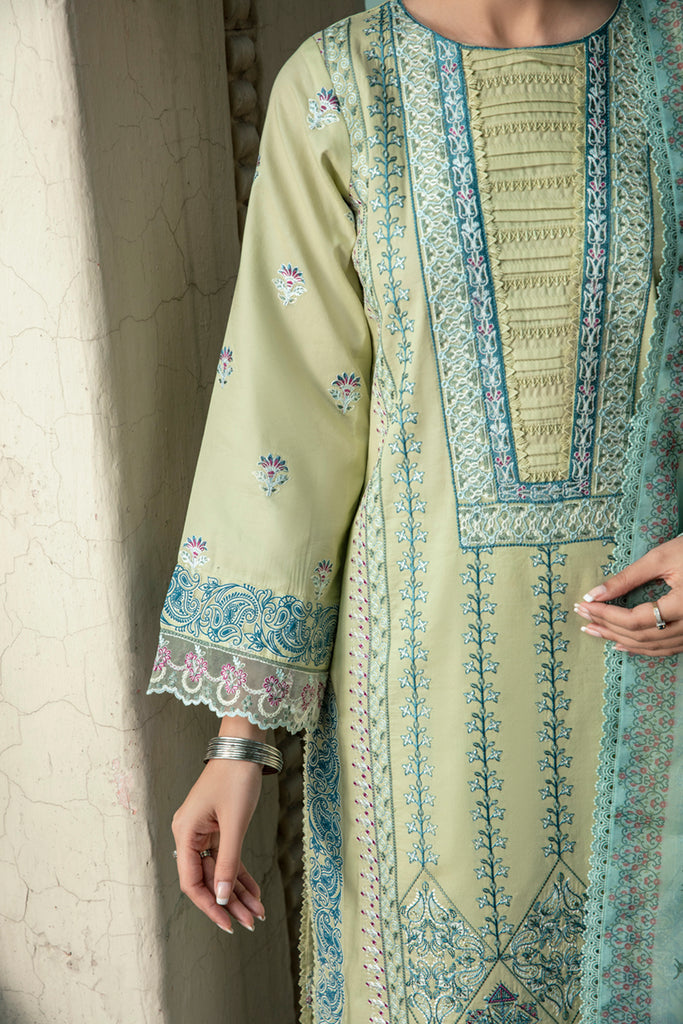 QB - 04 Zoe   | Qalamkar | Qline Summer Lawn 2022