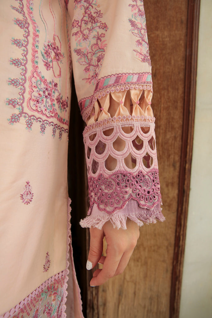 AQ-08 SAMAR | Qalamkar | Qline Dastak Lawn Collection 2022