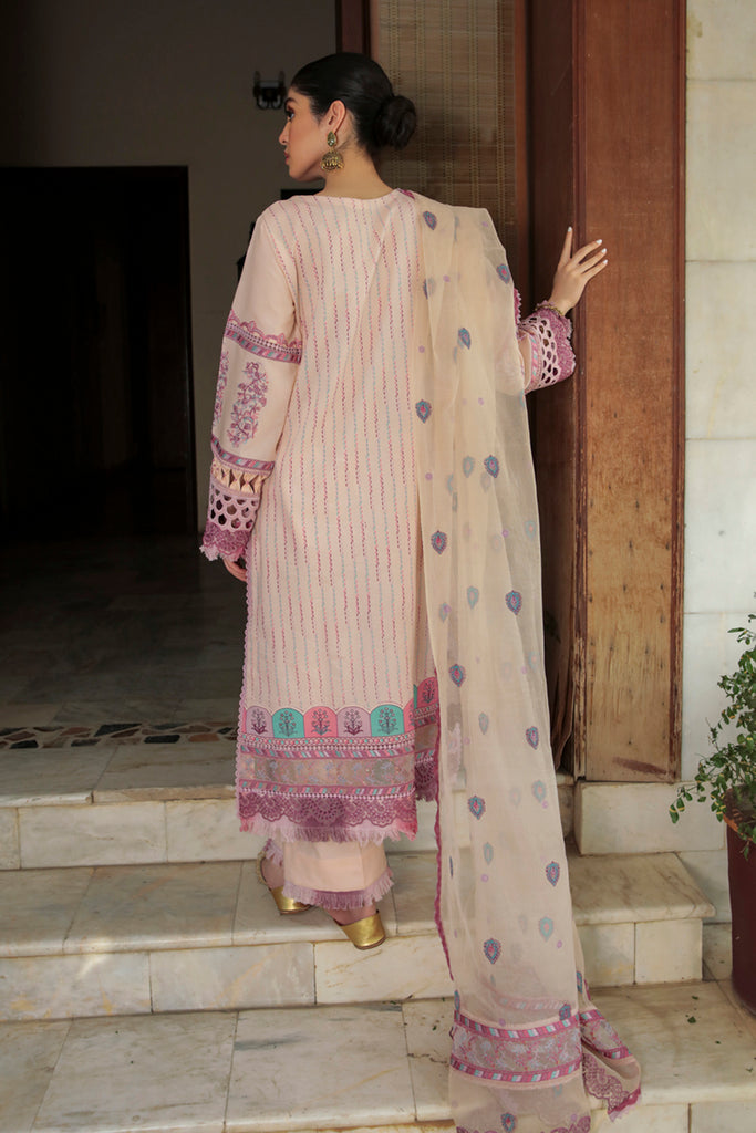 AQ-08 SAMAR | Qalamkar | Qline Dastak Lawn Collection 2022