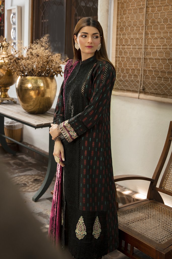 NW-03 | Qalamkar | Unstitched Qline Linen Collection 2021
