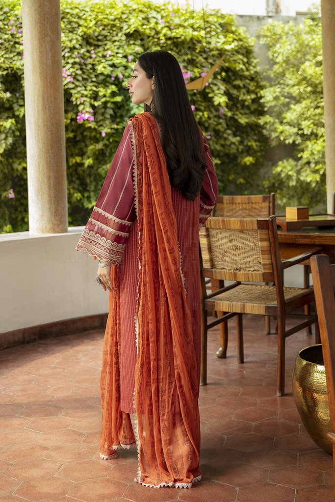NW-07 | Qalamkar | Unstitched Qline Linen Collection 2021