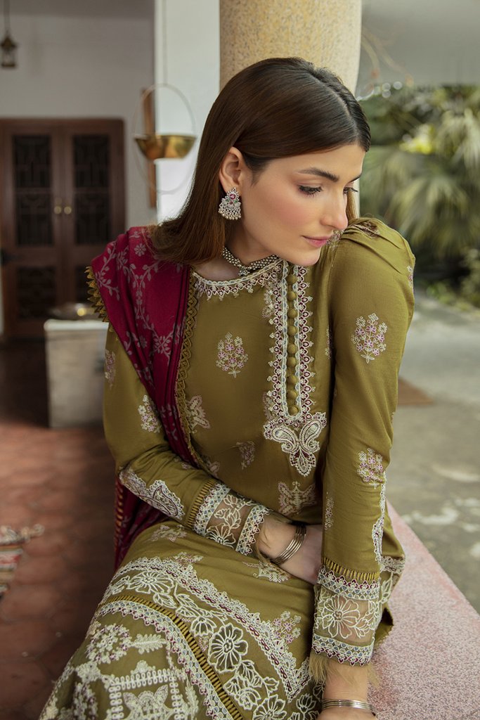 NW-11 | Qalamkar | Unstitched Qline Linen Collection 2021