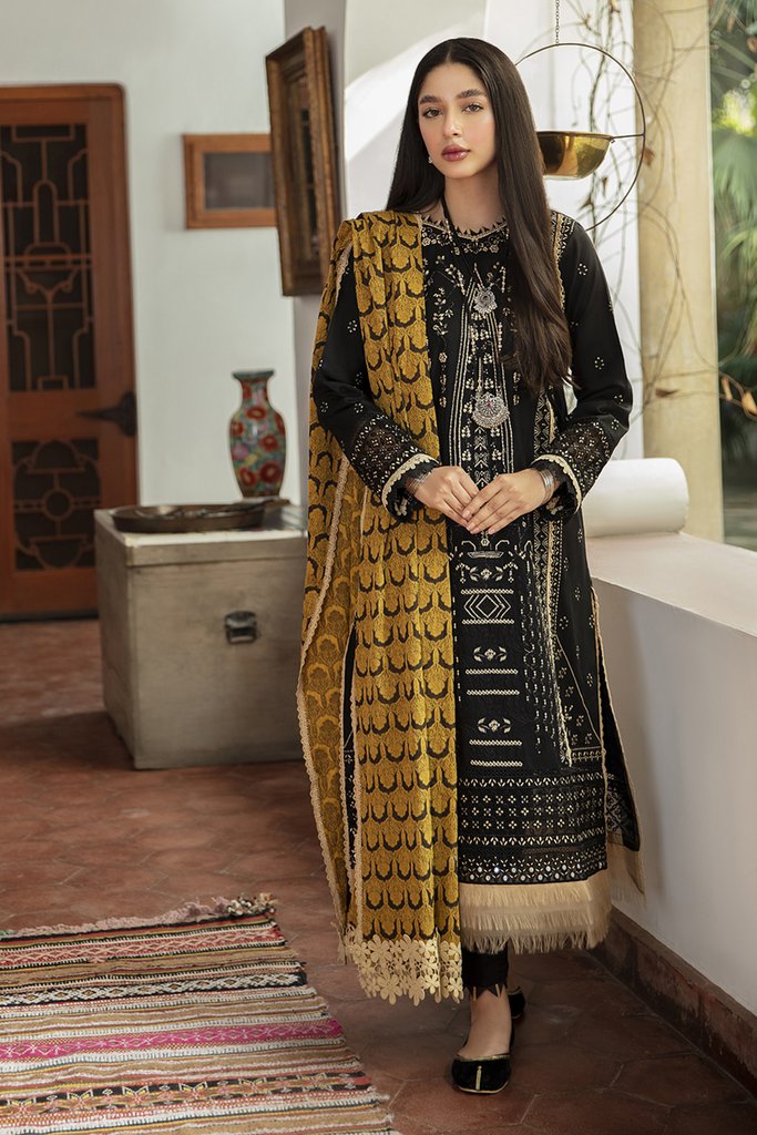 NW-10 | Qalamkar | Unstitched Qline Linen Collection 2021