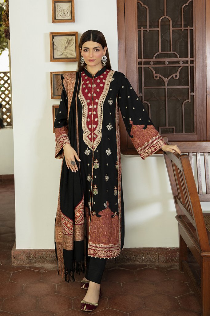 NW-08 | Qalamkar | Unstitched Qline Linen Collection 2021