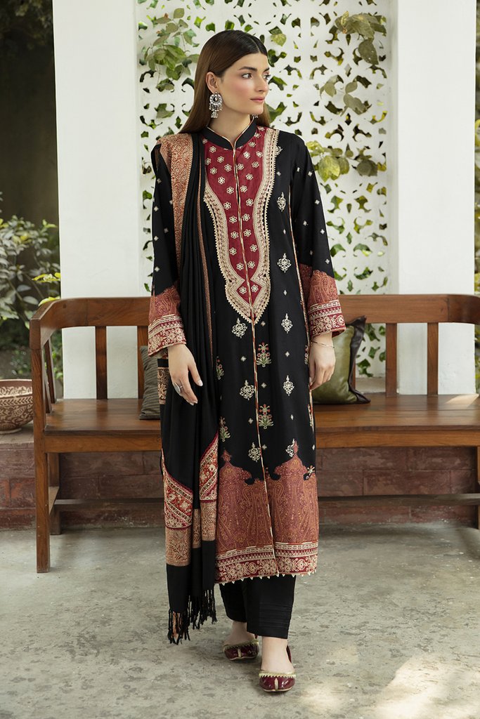 NW-08 | Qalamkar | Unstitched Qline Linen Collection 2021