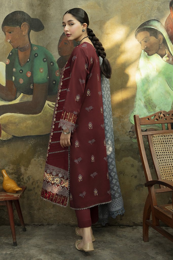 NW-02 | Qalamkar | Unstitched Qline Linen Collection 2021