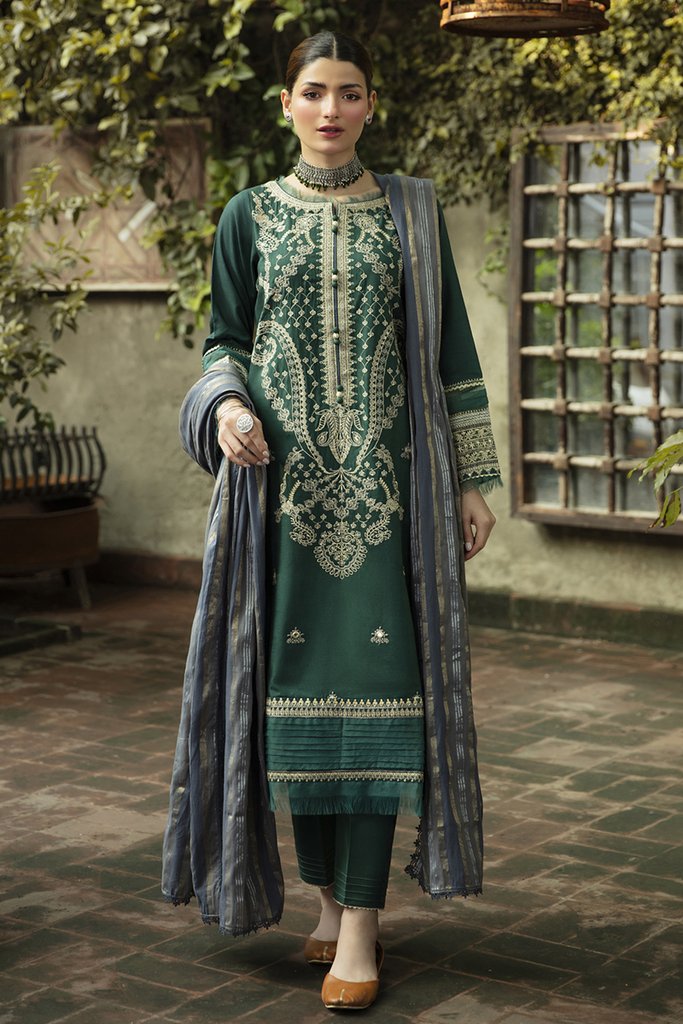 NW-04 | Qalamkar | Unstitched Qline Linen Collection 2021