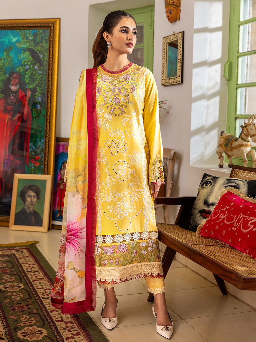 Kiran | Roheenaz | Tabeer Lawn Collection 2023 – Ayat B Wardrobe