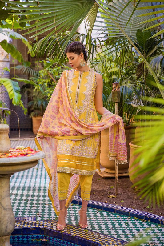 Design 2A | Sobia Nazir | Unstitched | Luxury Lawn 2020