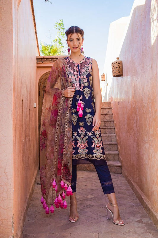Design 7A | Sobia Nazir | Unstitched | Luxury Lawn 2020