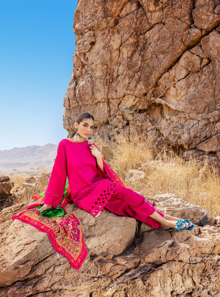 LAAL'EN 10A | Zainab Chottani | Chikankari | Spring Summer 23