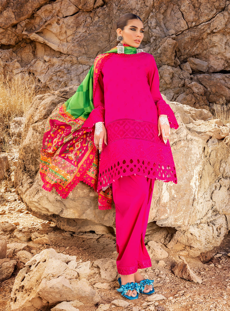 LAAL'EN 10A | Zainab Chottani | Chikankari | Spring Summer 23