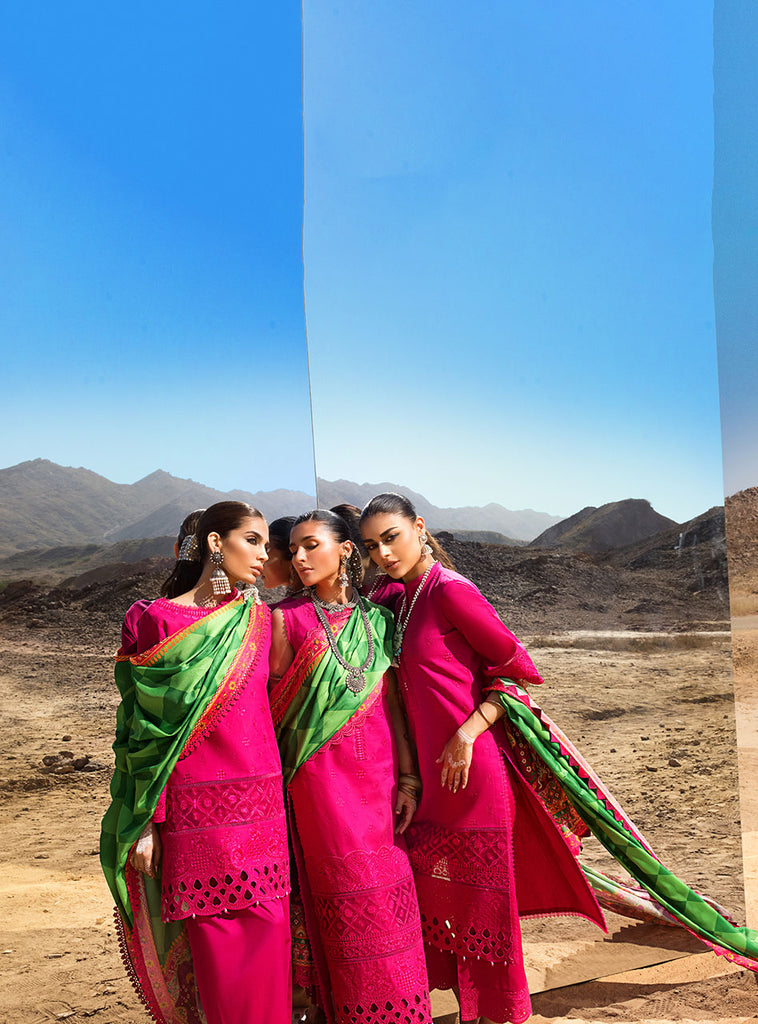 LAAL'EN 10A | Zainab Chottani | Chikankari | Spring Summer 23