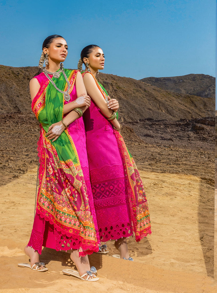 LAAL'EN 10A | Zainab Chottani | Chikankari | Spring Summer 23
