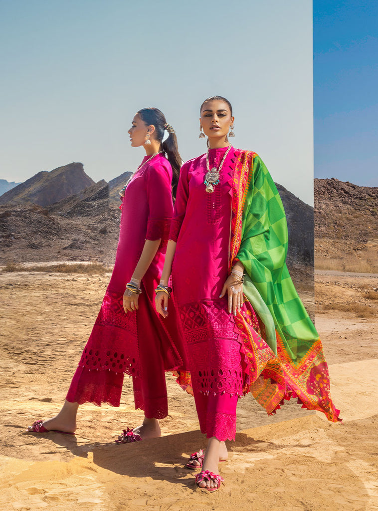 LAAL'EN 10A | Zainab Chottani | Chikankari | Spring Summer 23