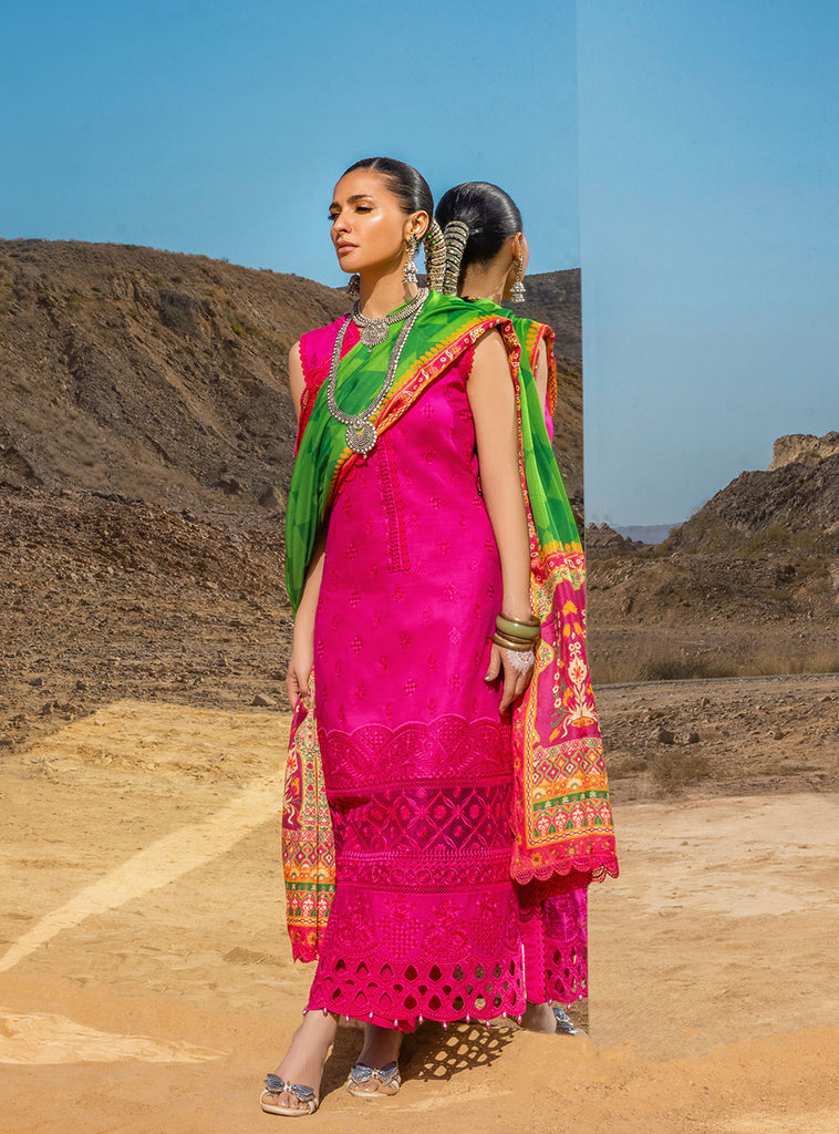 LAAL'EN 10A | Zainab Chottani | Chikankari | Spring Summer 23