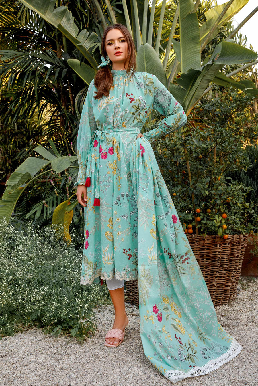 9A | Maria B | M Basics Unstitched Lawn 2023