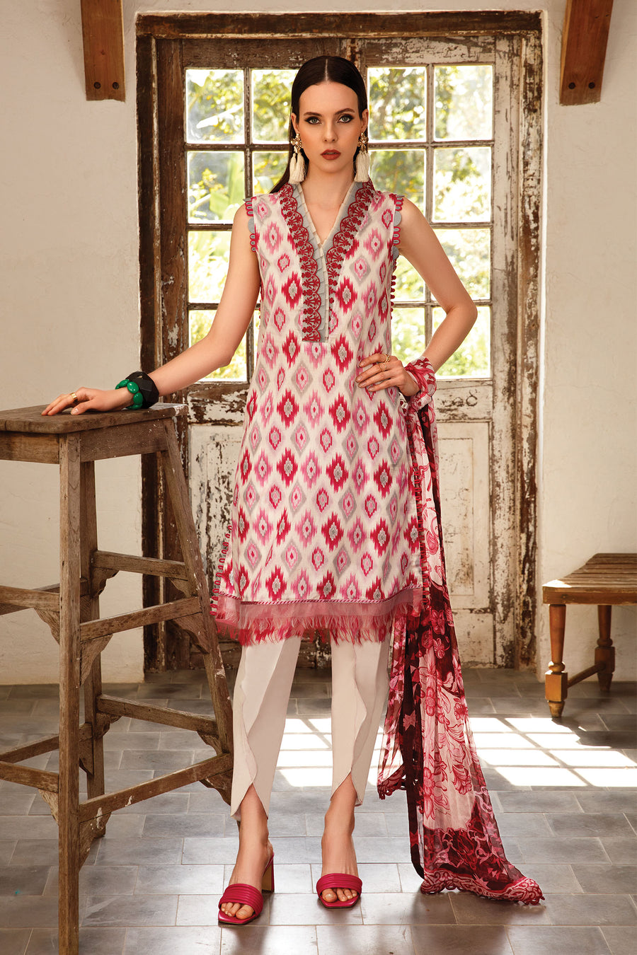 11B | Maria B | M Basics Unstitched Lawn 2023