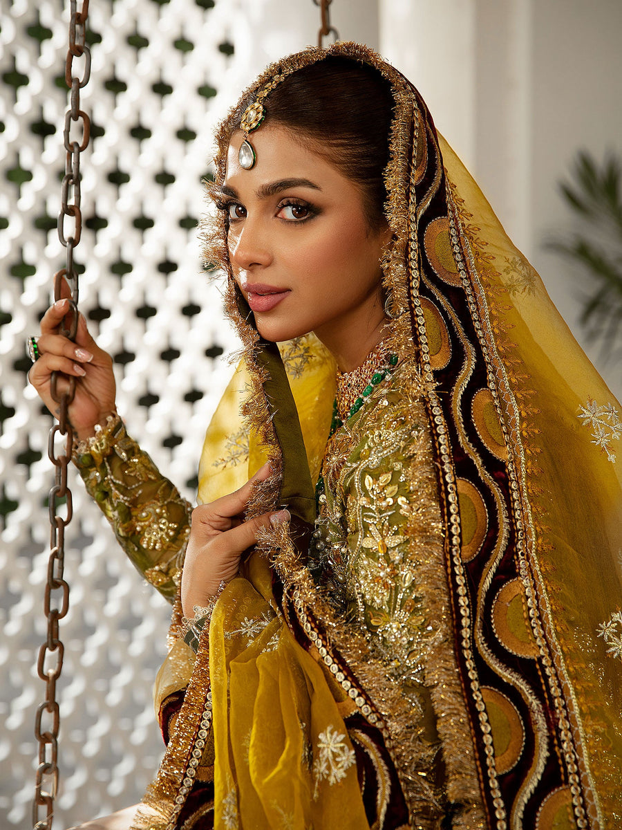 Mehndi | Maryam Hussain | Unstitched Wedding Collection 2022