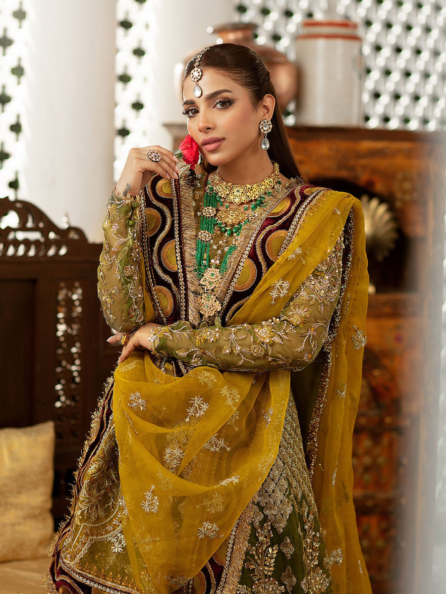 Mehndi | Maryam Hussain | Unstitched Wedding Collection 2022