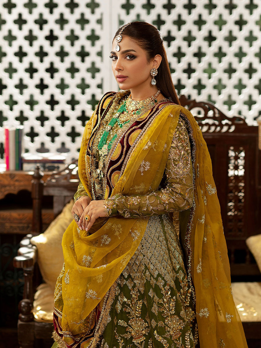 Mehndi | Maryam Hussain | Unstitched Wedding Collection 2022