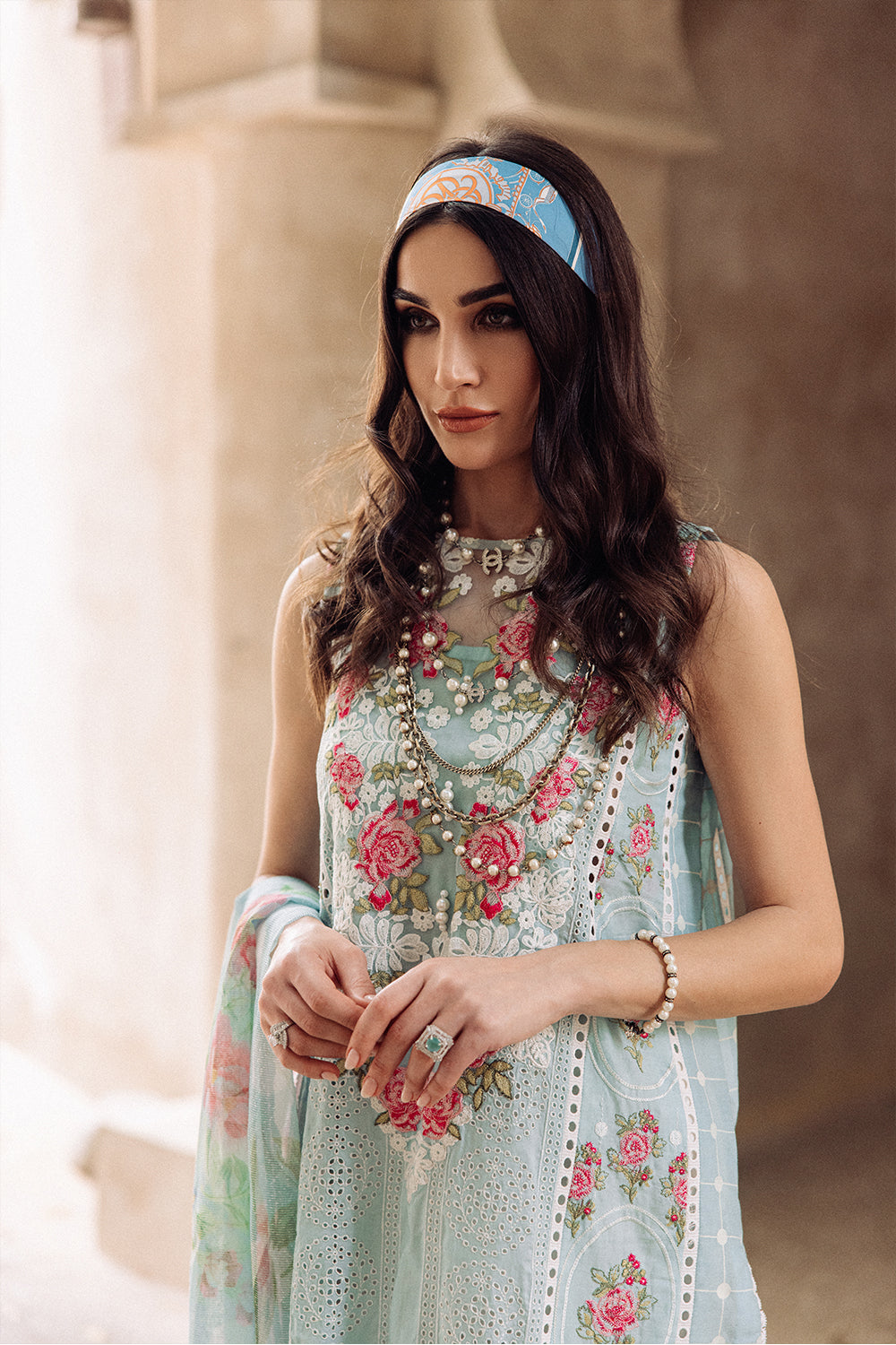 Daphne - SR - 01 | Saira Rizwan | Luxury Lawn 2023