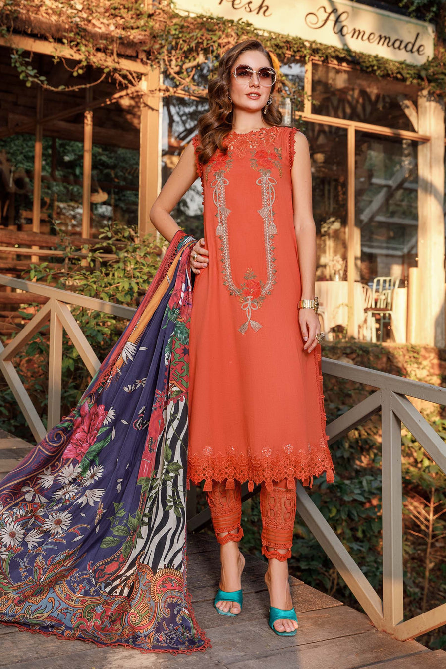 7B | Maria B | MPrints Spring Summer Lawn 2023
