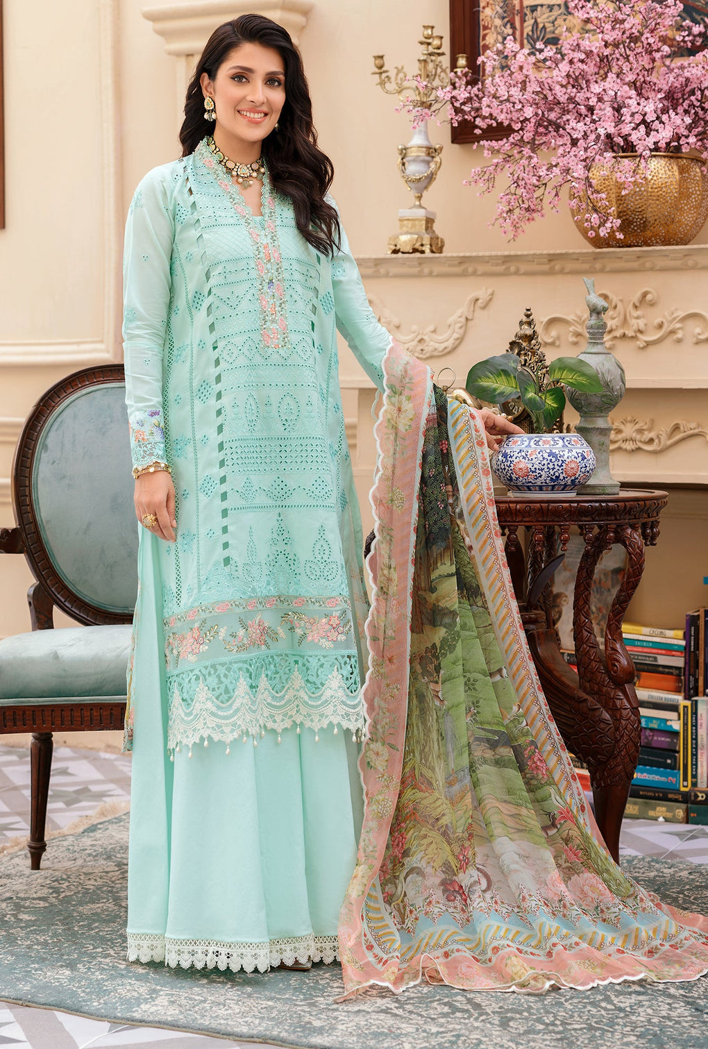 D - 05 - Kelly | Noor By Saadia Asad  | Eid Laserkari Collection 2022