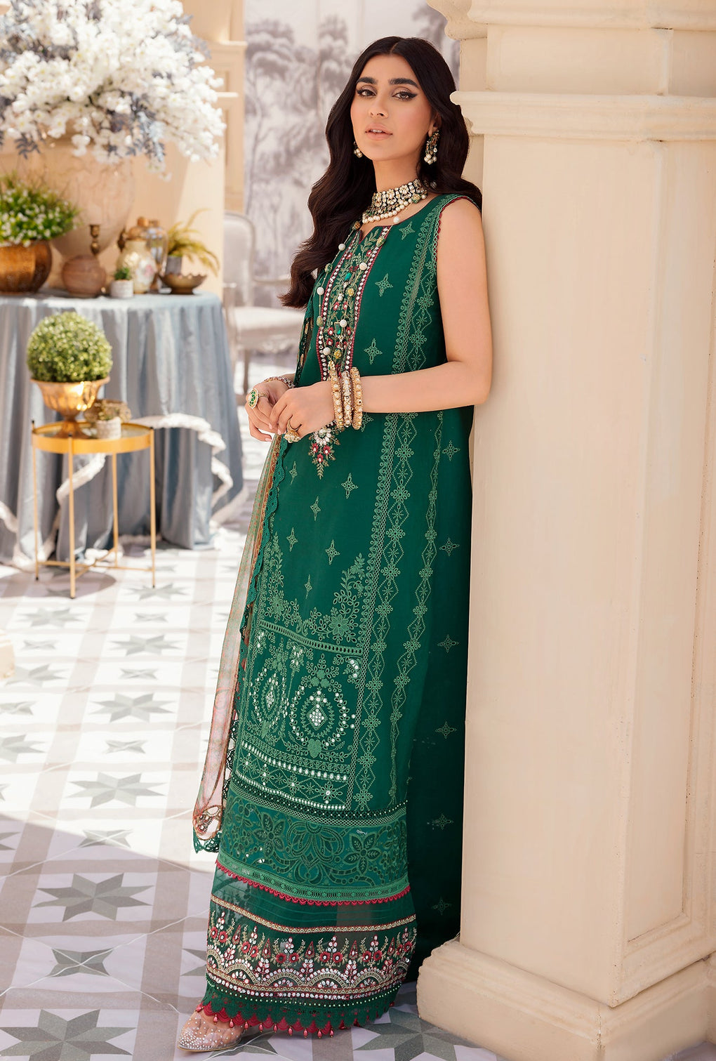 D - 03 - Erwyna | Noor By Saadia Asad  | Eid Laserkari Collection 2022